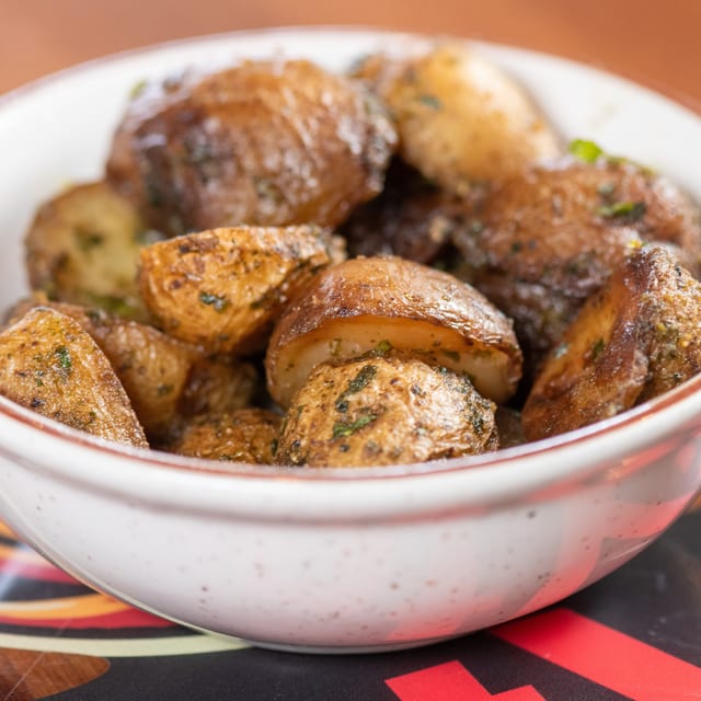 Roasted Garlic Potatoes.