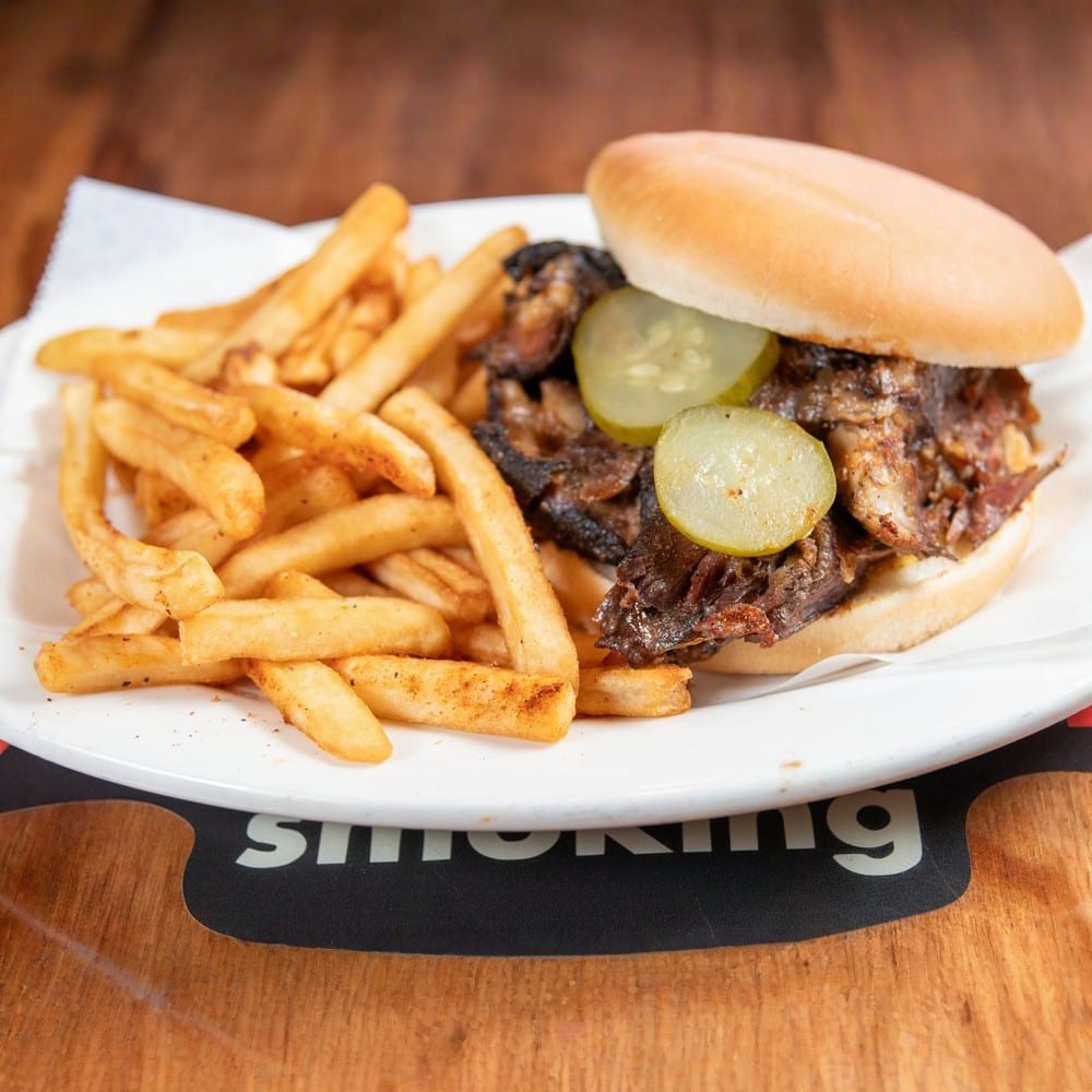 Chopped Lamb Sandwich.