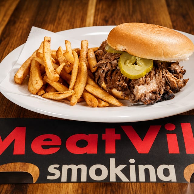 Brisket Sandwich.