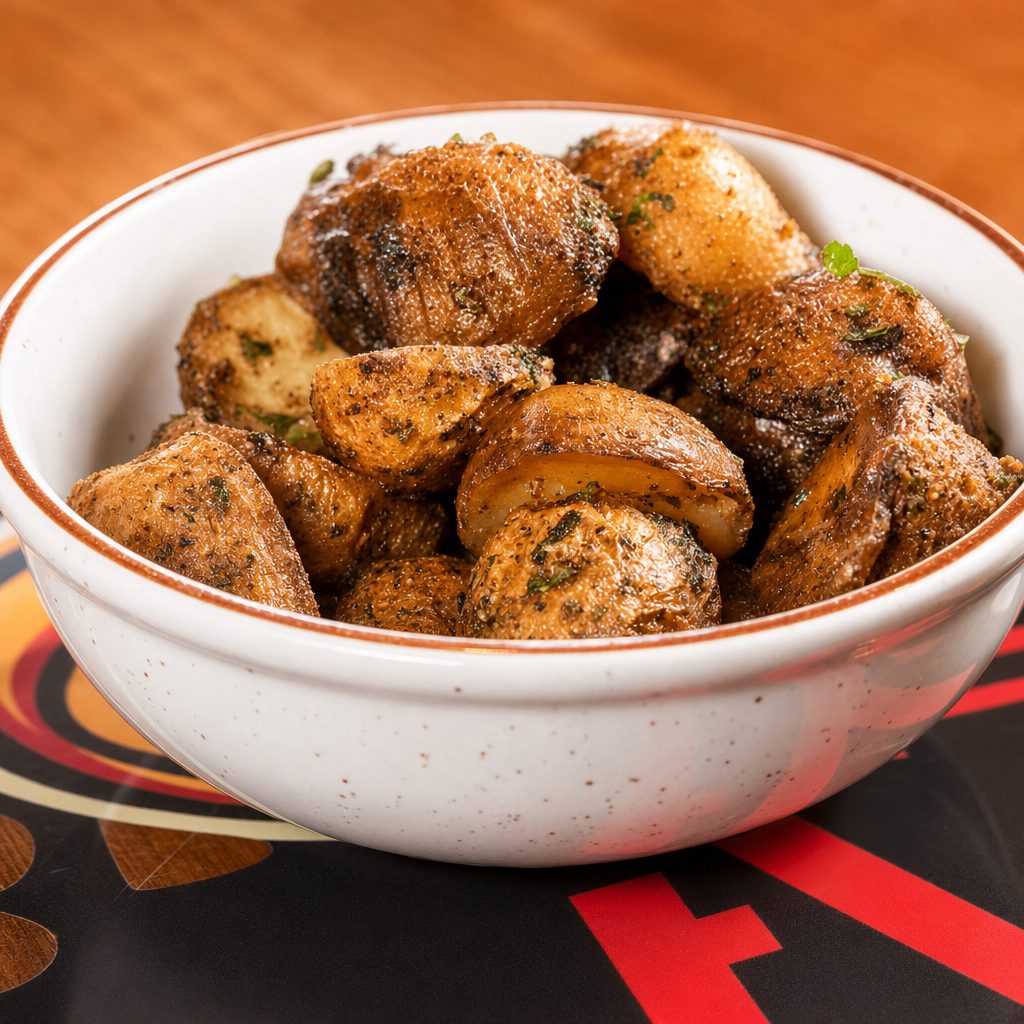 Roasted Garlic Potatoes.